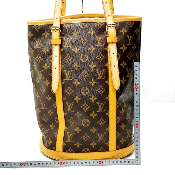 Louis Vuitton Bucket GM Brown Monogram Tote Bag mon-1075-091325 - Picture 2 of 9
